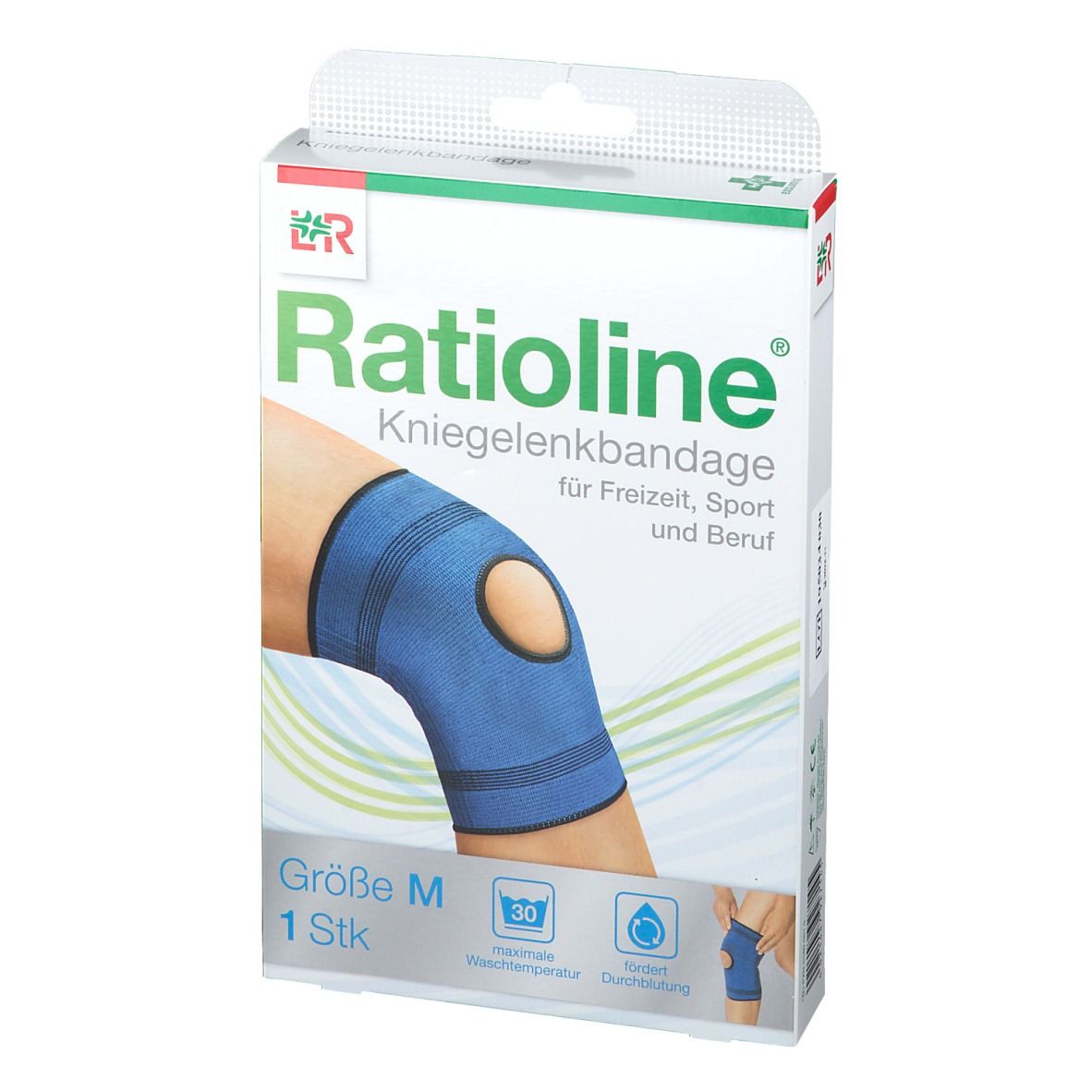 Ratioline® active Kniegelenkbandage Grösse M