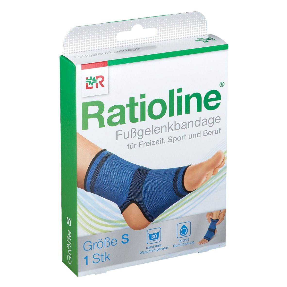 Ratioline® Fußgelenkbandage Gr. S