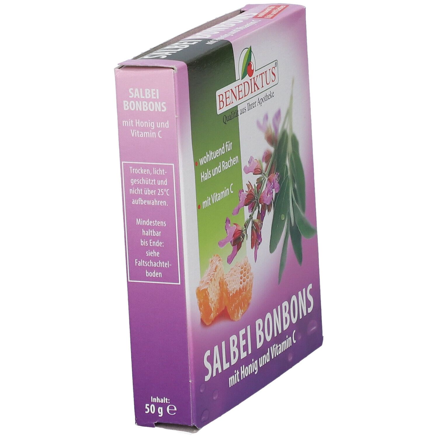 Salbei Bonbons Honig + Vitamin C