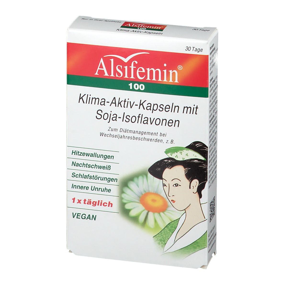 Alsifemin® 100 Klima-Aktiv-Kapseln mit Soja-Isoflavonen