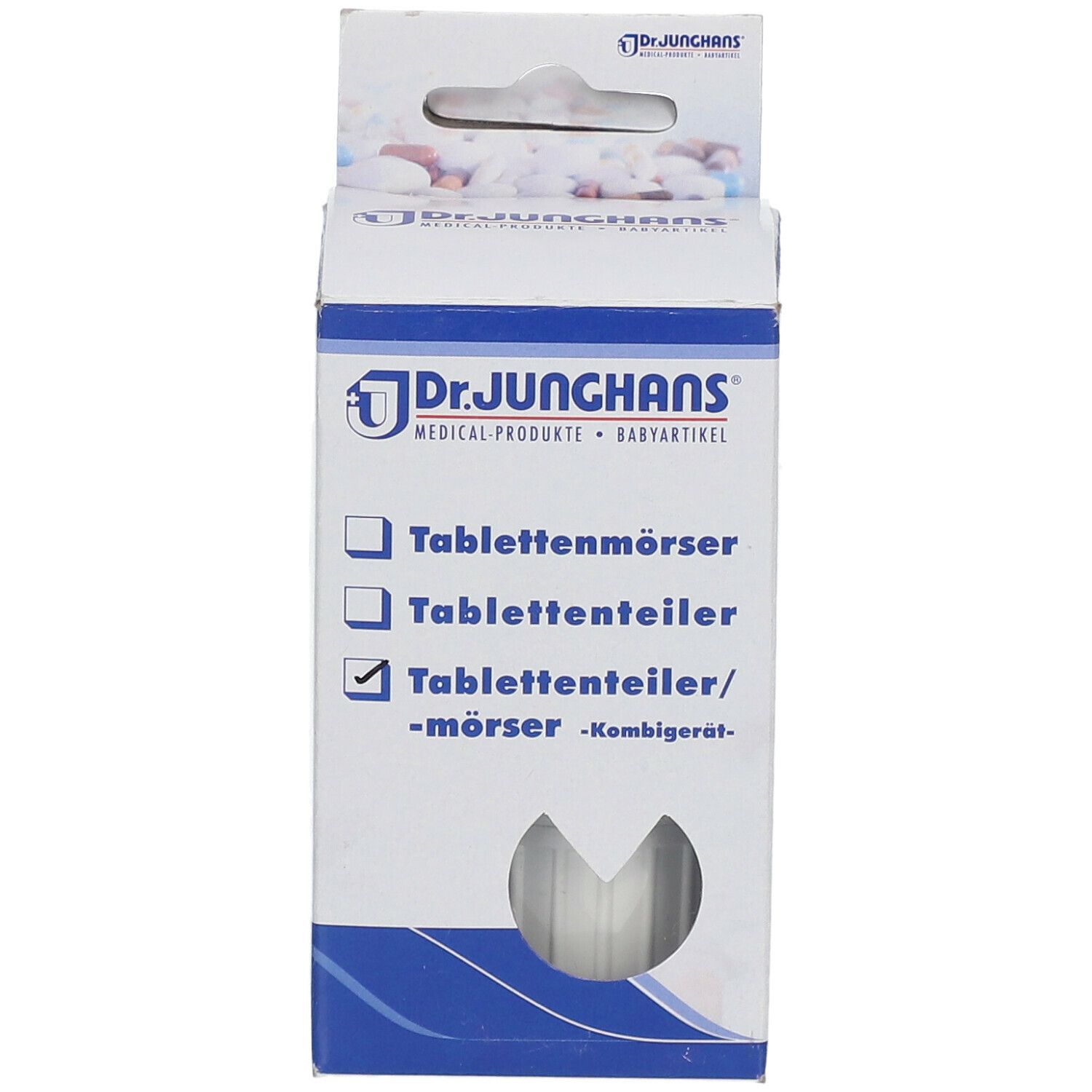 Dr. Junghans® Tablettenteiler/ -mörser Kombigerät