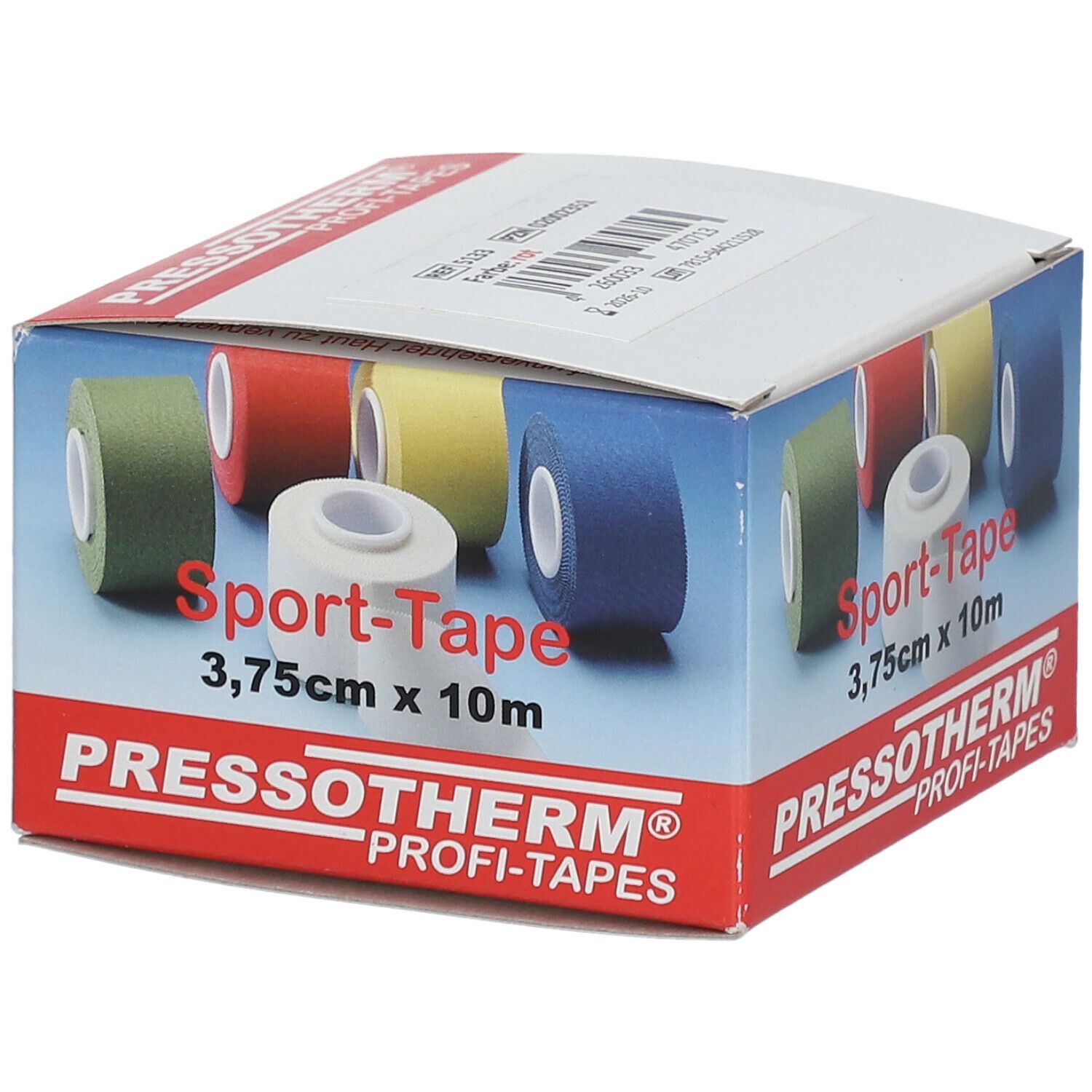 Pressotherm® Sport-Tape 3,8 cm x 10 m rot