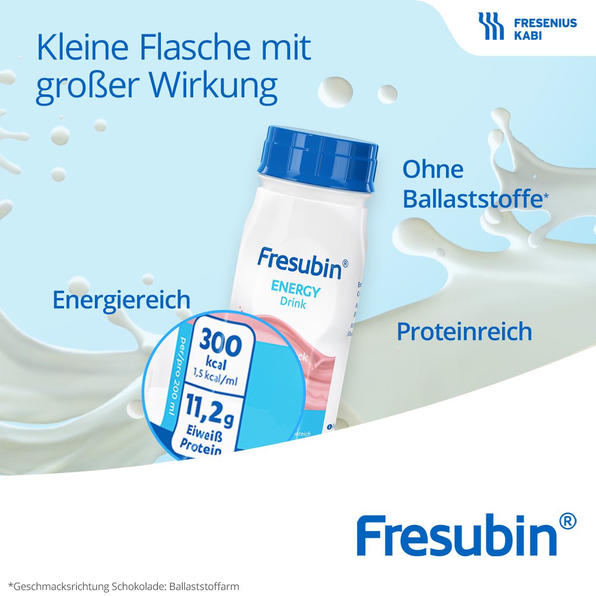 Fresubin Energy Trinknahrung Neutral | Astronautennahrung & Aufbaukost mit Vitaminen