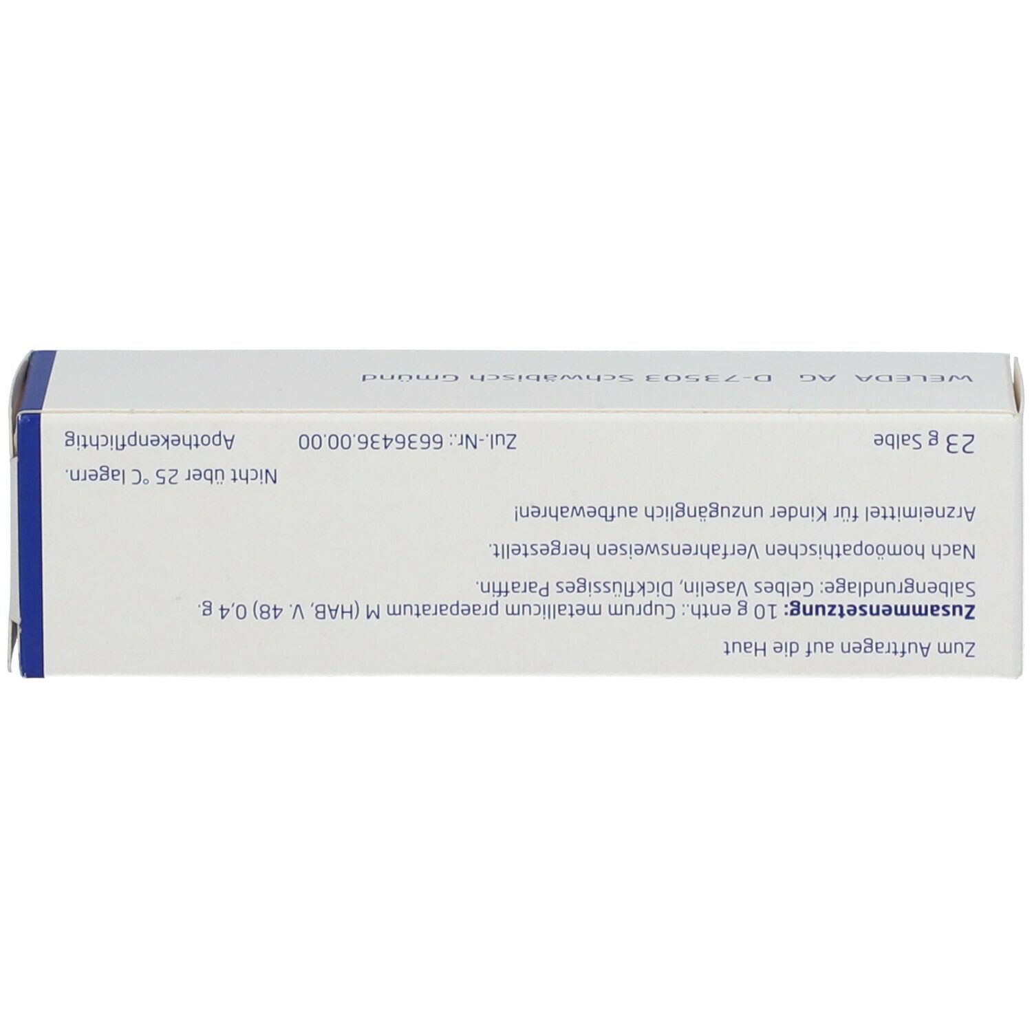 Weleda Cuprum metallicum praeparatum 0,4% Salbe