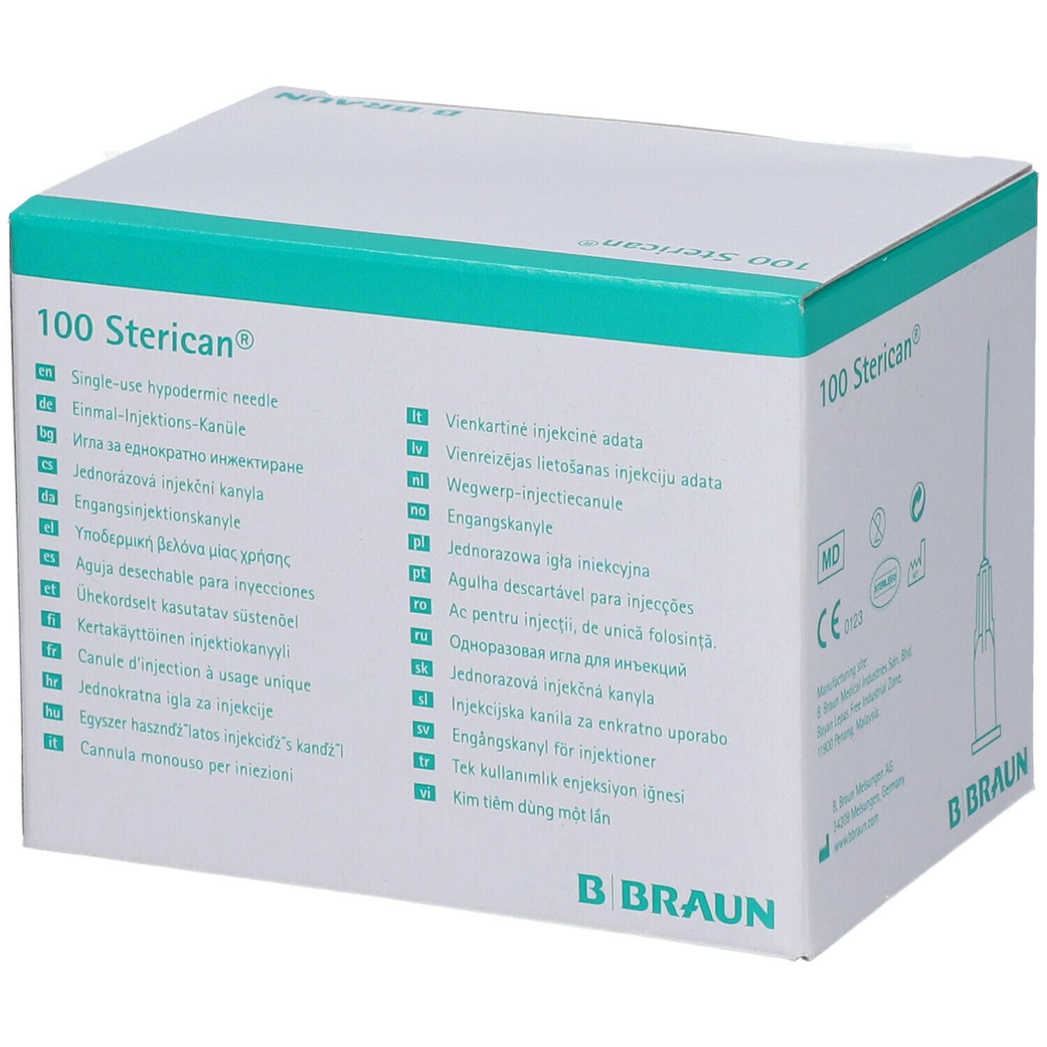 Sterican® Standardkanüle Gr. 14 G23 x 1 1/4 Zoll 0,60 x 30 mm blau