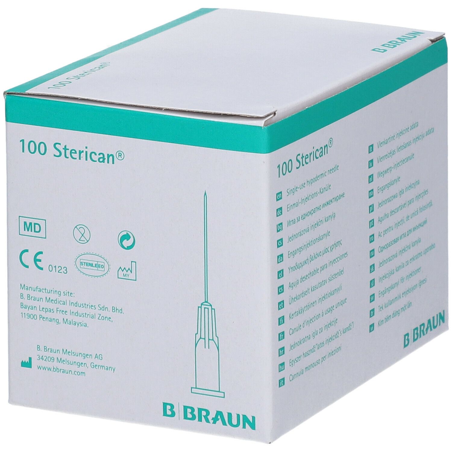 Sterican® Standardkanüle Gr. 17 G24 x 1 Zoll 0,55 x 25 mm lila