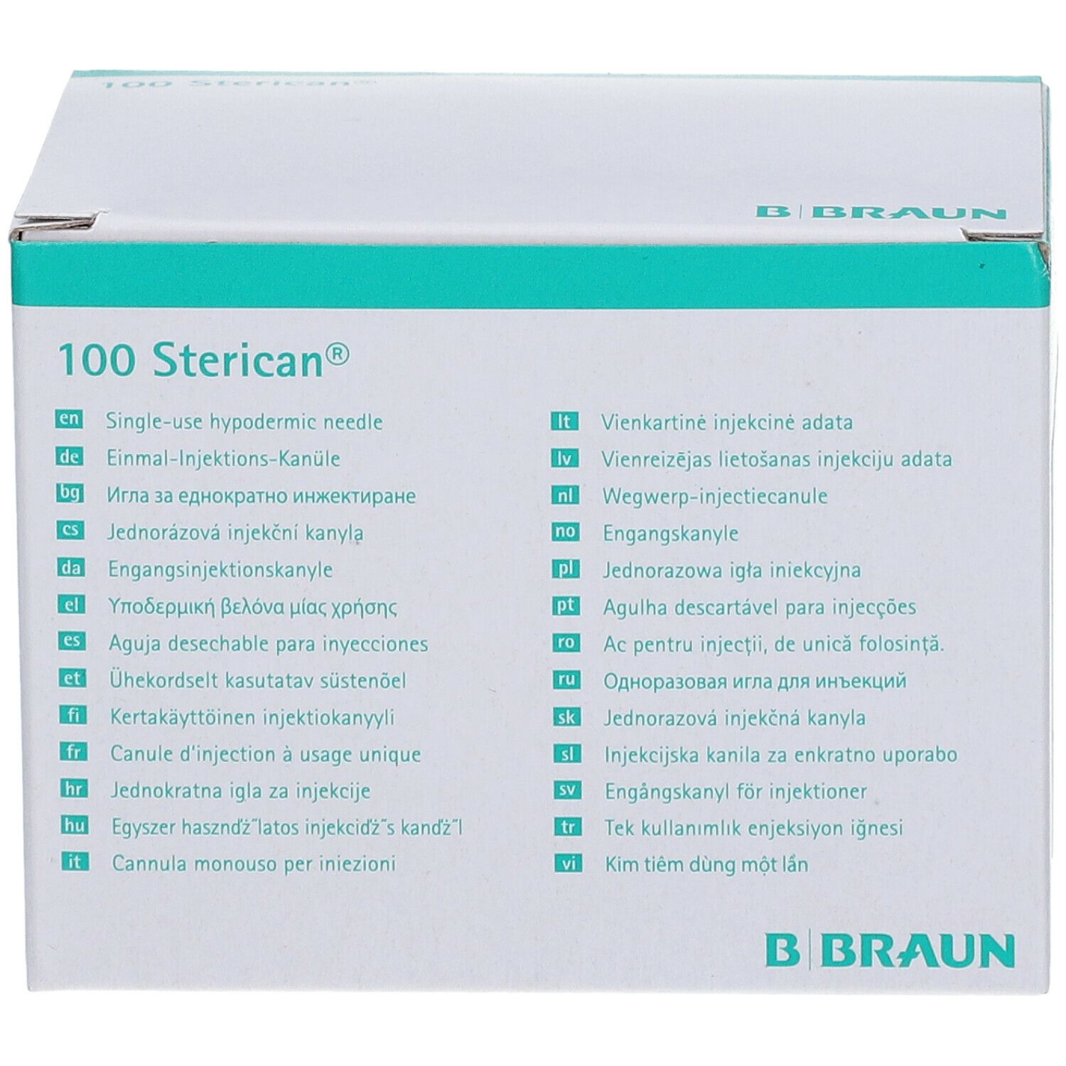Sterican® Standardkanüle Gr. 17 G24 x 1 Zoll 0,55 x 25 mm lila