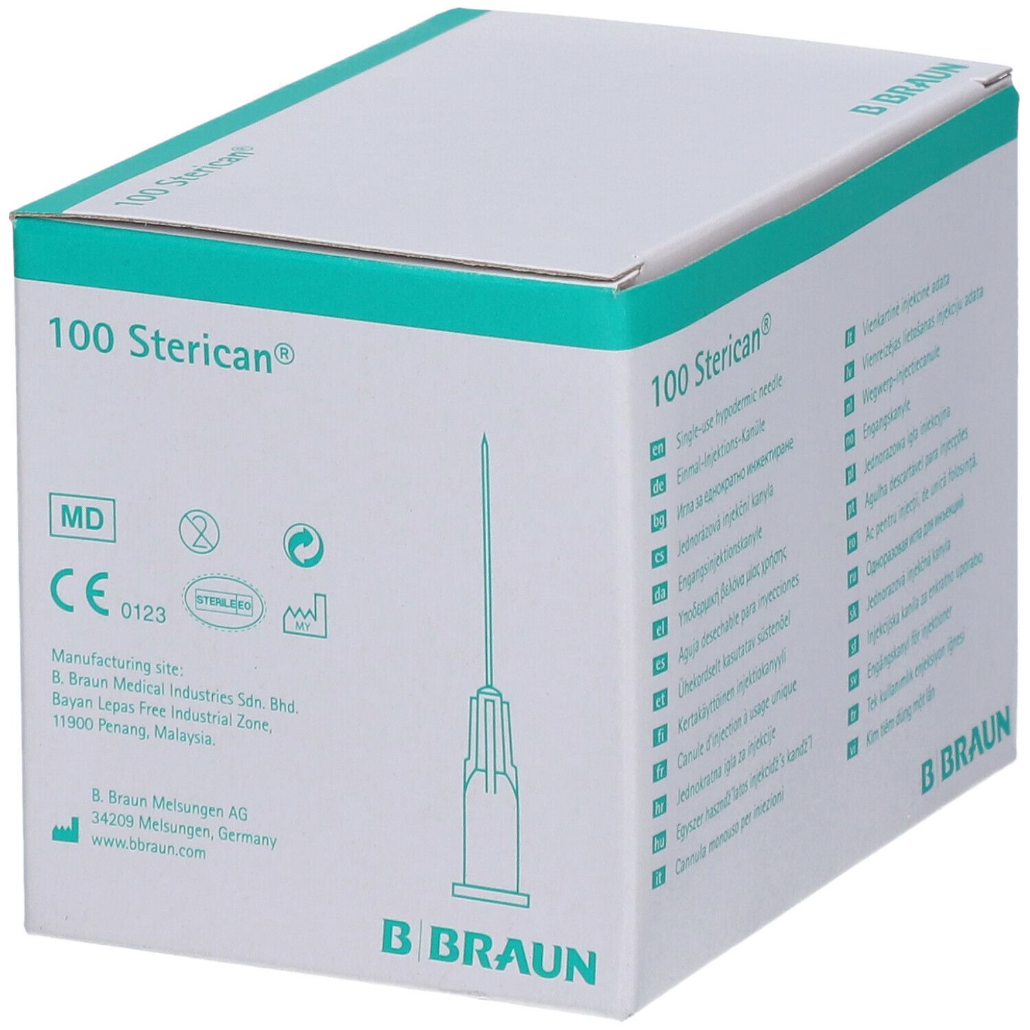 Sterican® Standardkanüle Gr. 18 G26 x 1 Zoll 0,45 x 25 mm braun