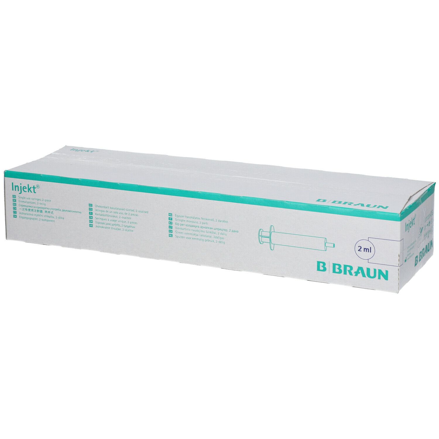 Braun Injekt® Solo 2-teilige Einmalspritzen mit zentrischem Konus Luer-Ansatz