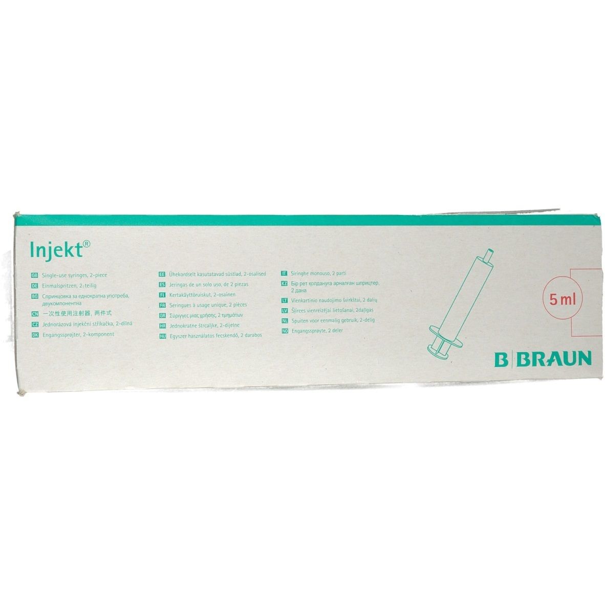 Braun Injekt® Spritzen mit exzentrischem Konus Luer-Ansatz