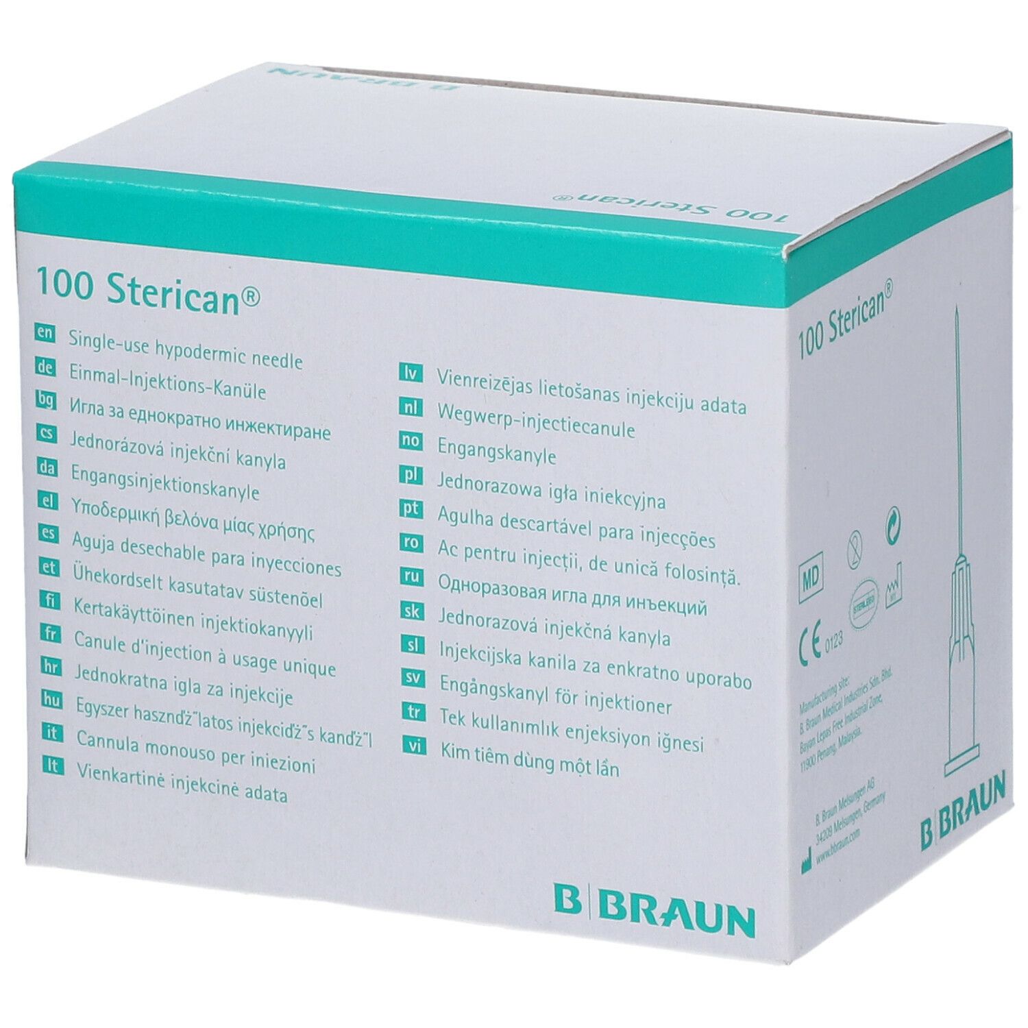 Sterican® für Dental-Anästhesie G25 x 1,5 Zoll 0,5 x 40 mm orange