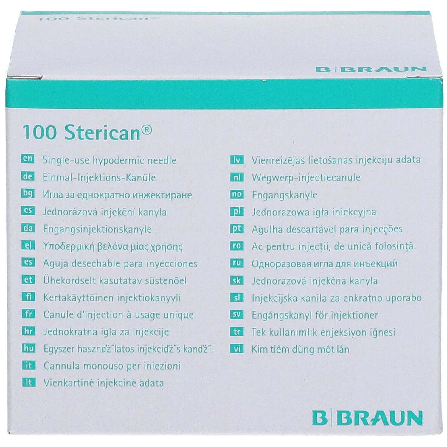 Sterican® für Dental-Anästhesie G25 x 1,5 Zoll 0,5 x 40 mm orange