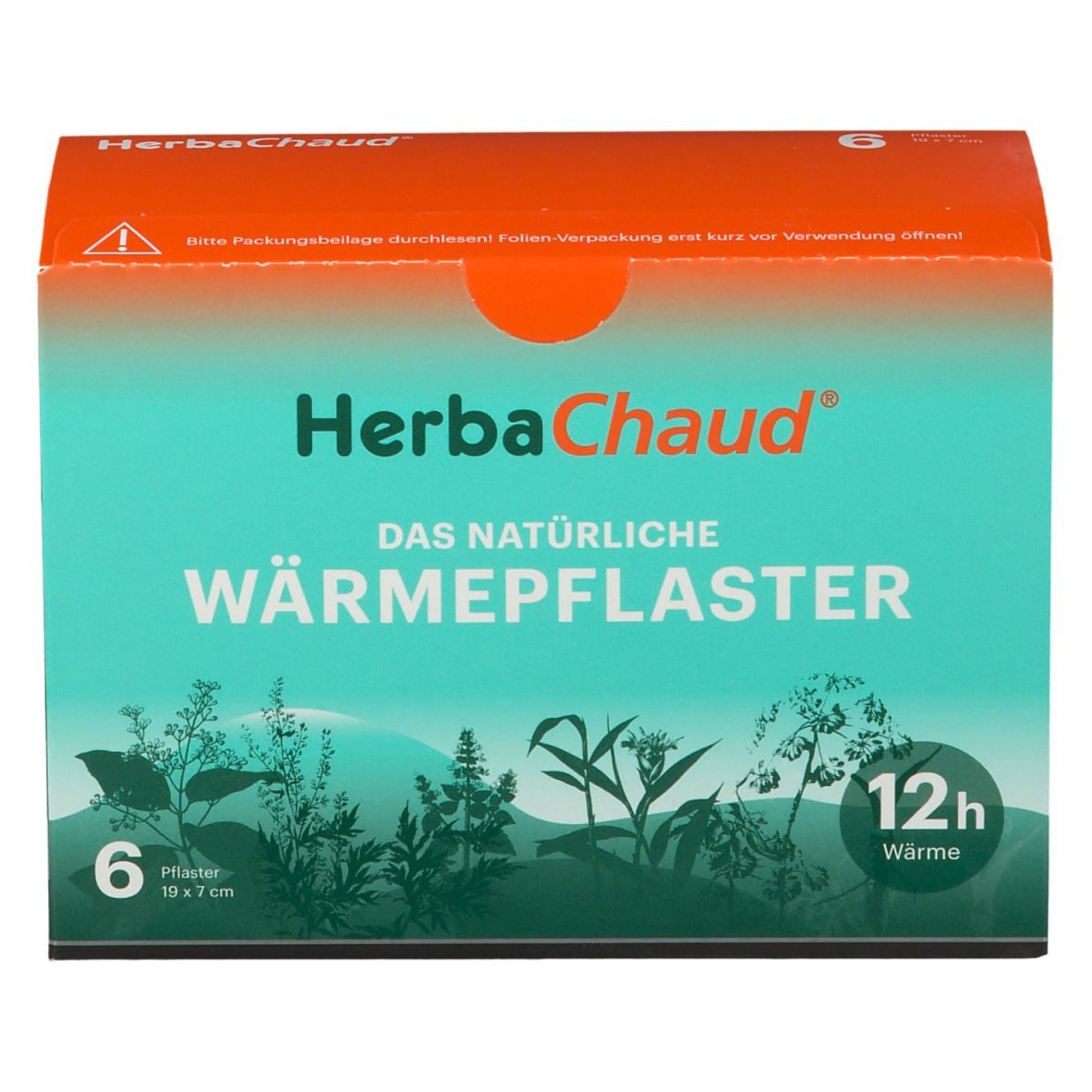 HerbaChaud® Wärmepflaster 19 x 7 cm