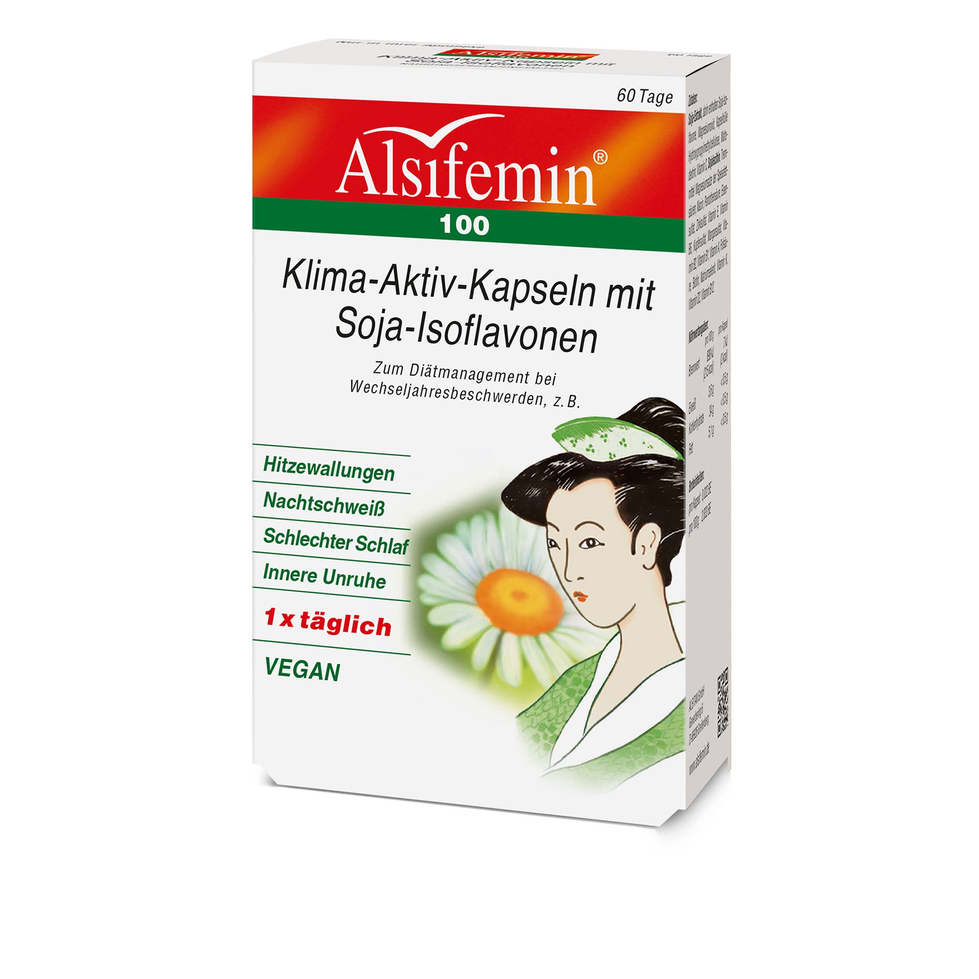 Alsifemin® 100 Klima-Aktiv-Kapseln mit Soja-Isoflavonen