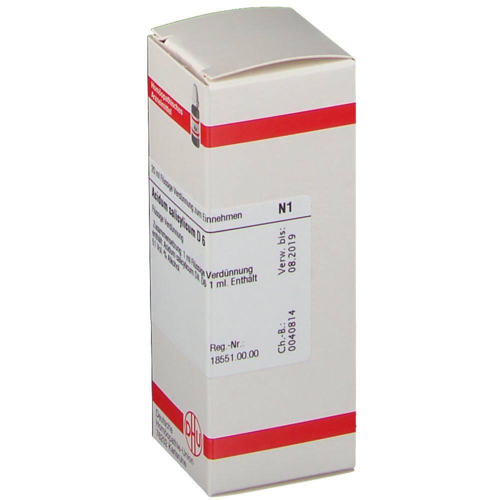DHU Acidum Salicylicum D6