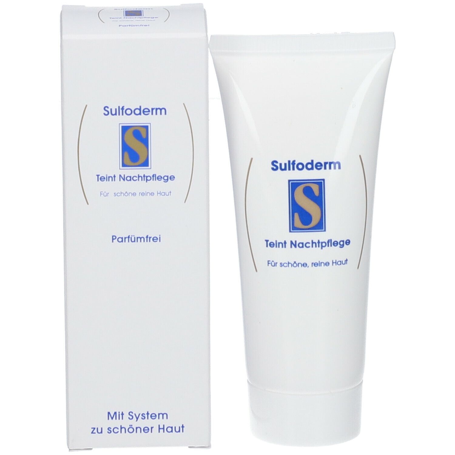 Sulfoderm® S Teint Nachtpflege parfümfrei