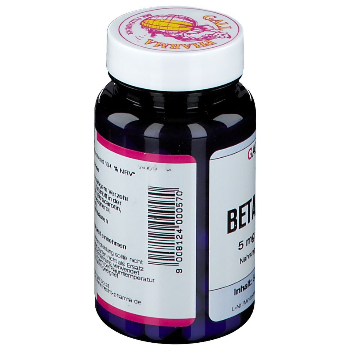 Beta-Carotin 5 mg