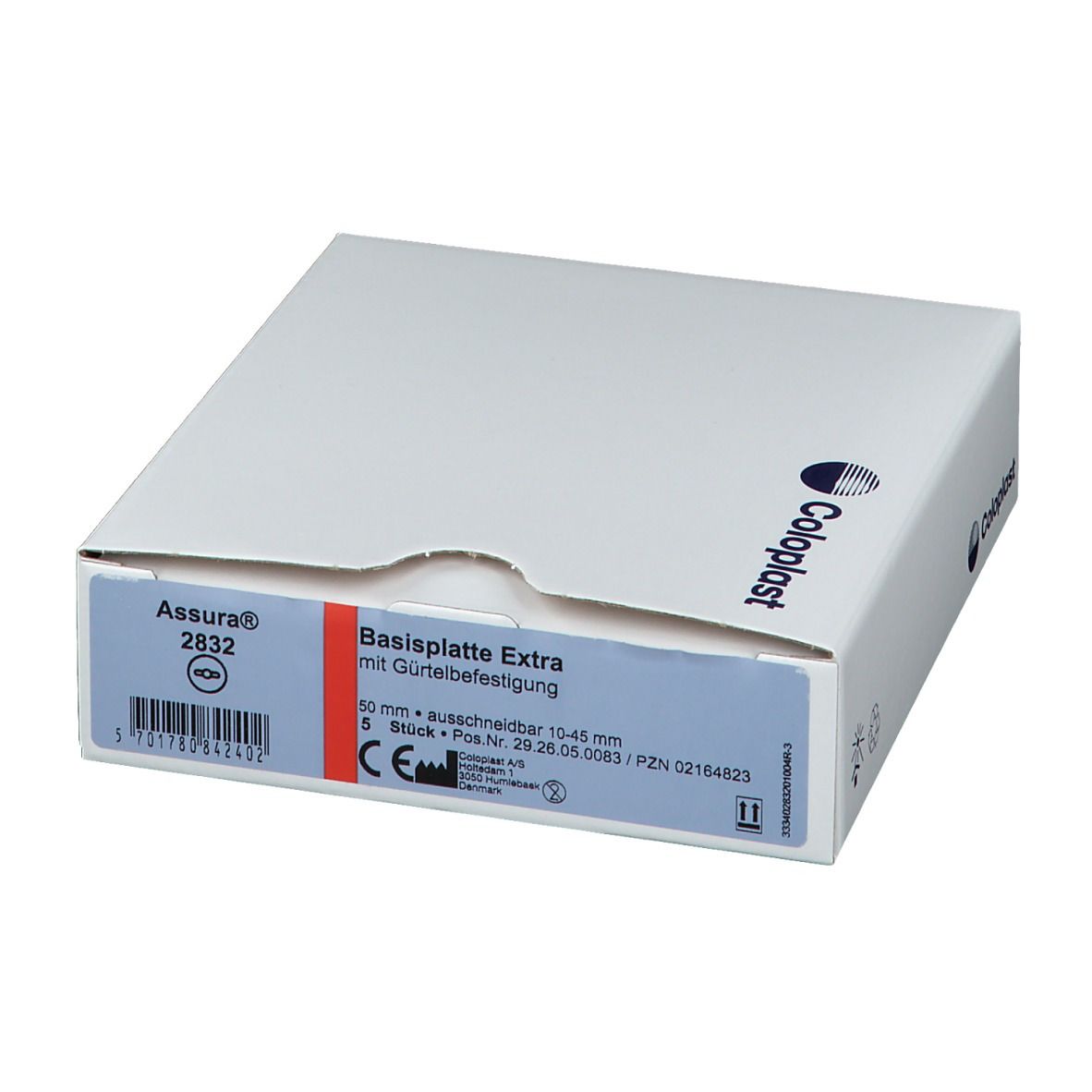 ASSURA® Basisplatten extra, 10-45mm Rastring 50mm