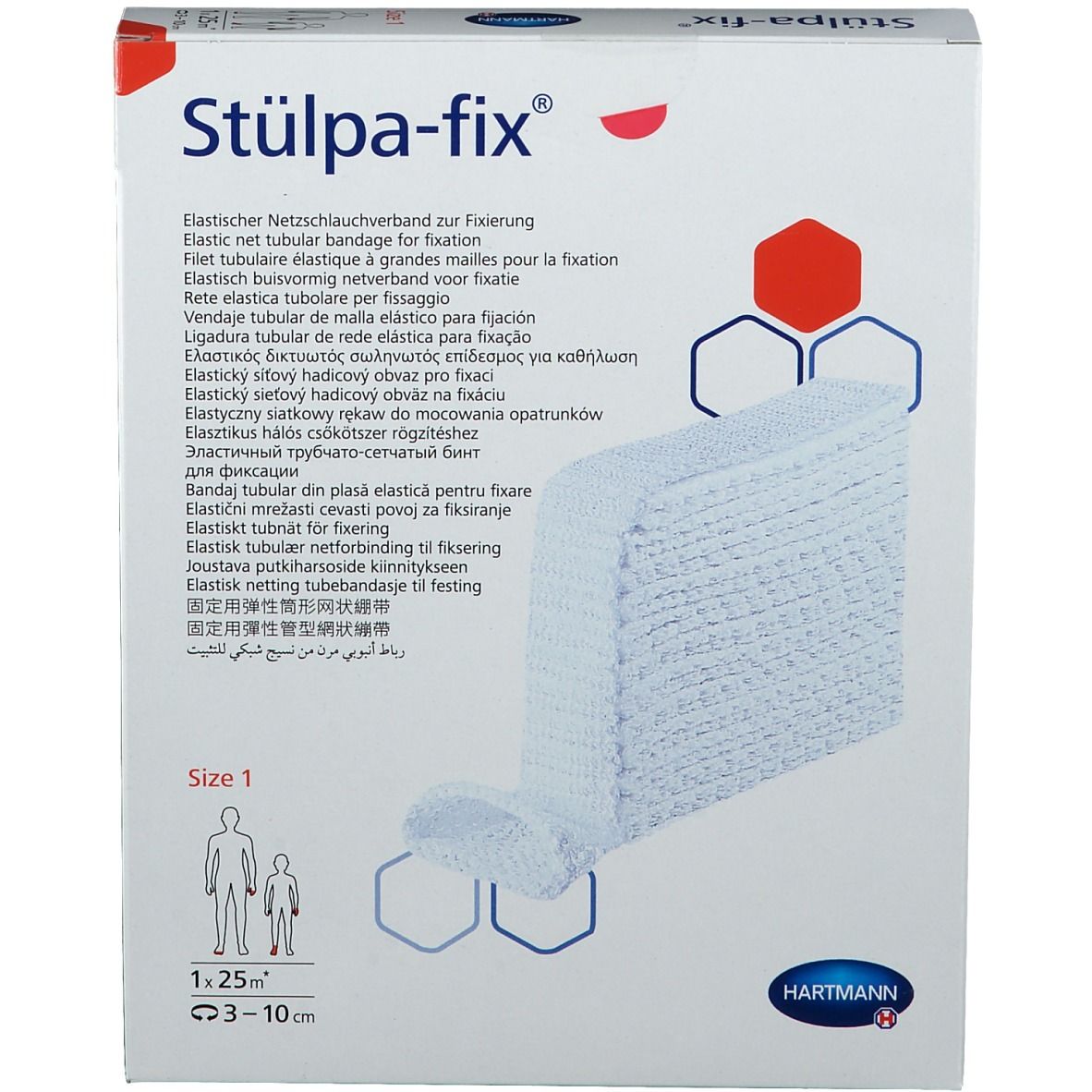 Stülpa®-fix 25 m Netzschlauch Gr. 1 Fingerverbände