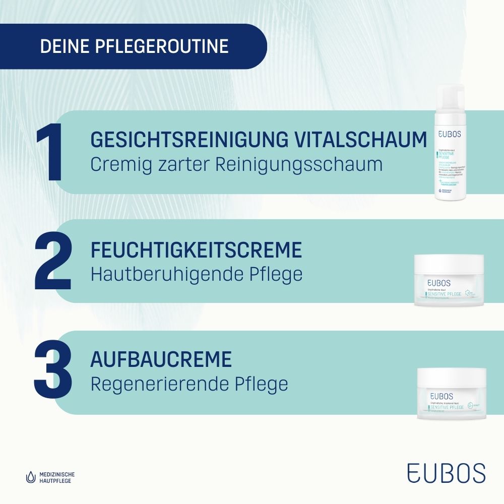 EUBOS® Sensitive Gesichtsreinigung Vitalschaum