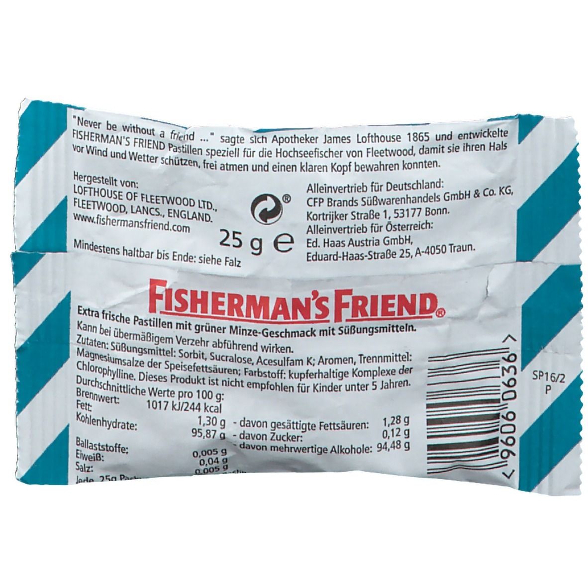 FISHERMAN’S FRIEND® Spearmint ohne Zucker
