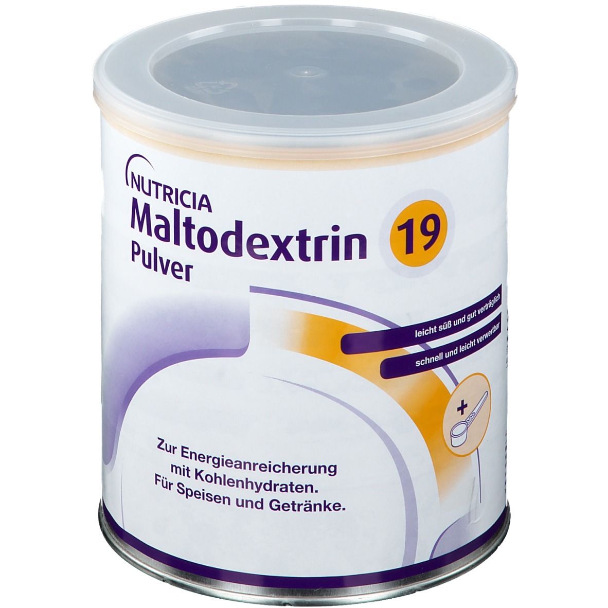 Maltodextrin 19 Pulver zur Energieanreicherung; leicht süßlich