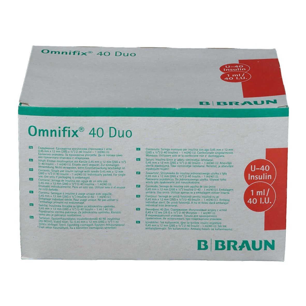 Omnifix® 40 Duo