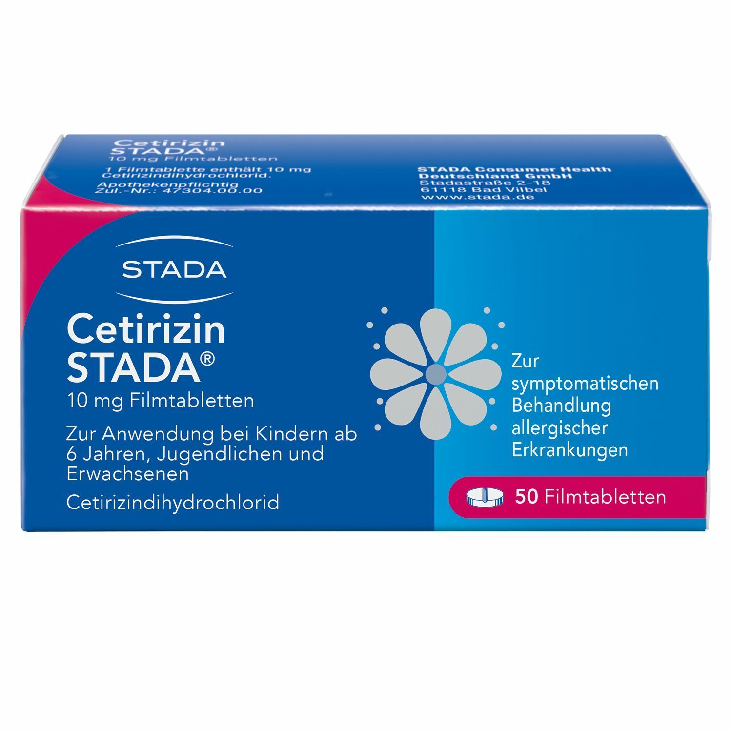 Cetirizin STADA® 10 mg Filmtabletten bei Allergien