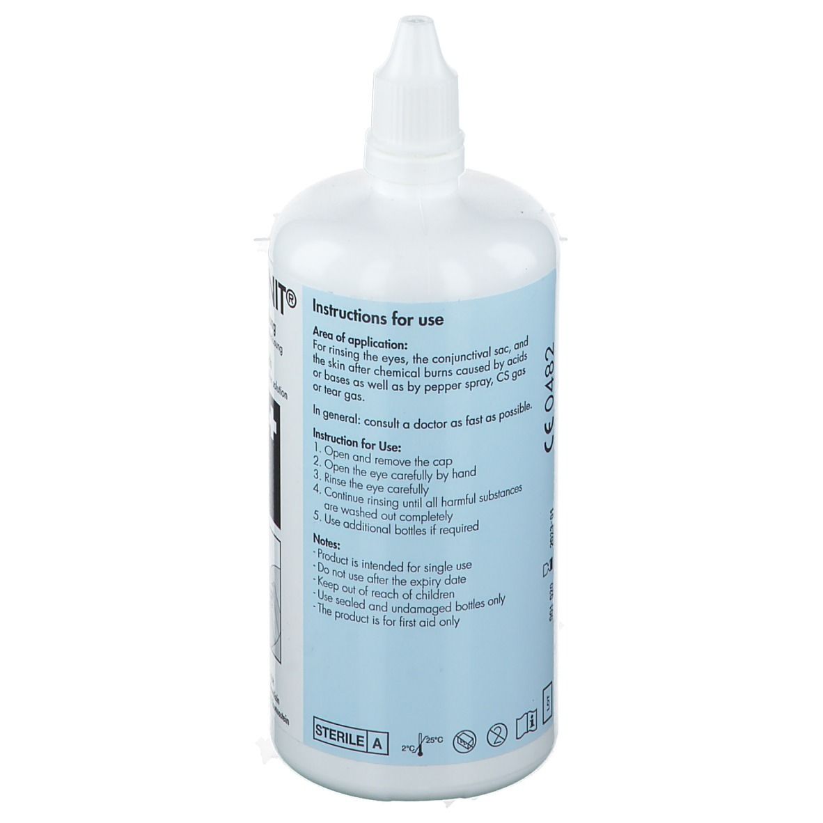 SÖHNGEN® Ersatzflasche für Augenspülbox Oculav NIT®, Sterillösung, 250 ml