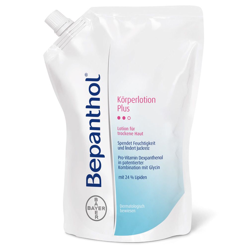 Bepanthol® Körperlotion Plus für trockene Haut Nachfüllbeutel