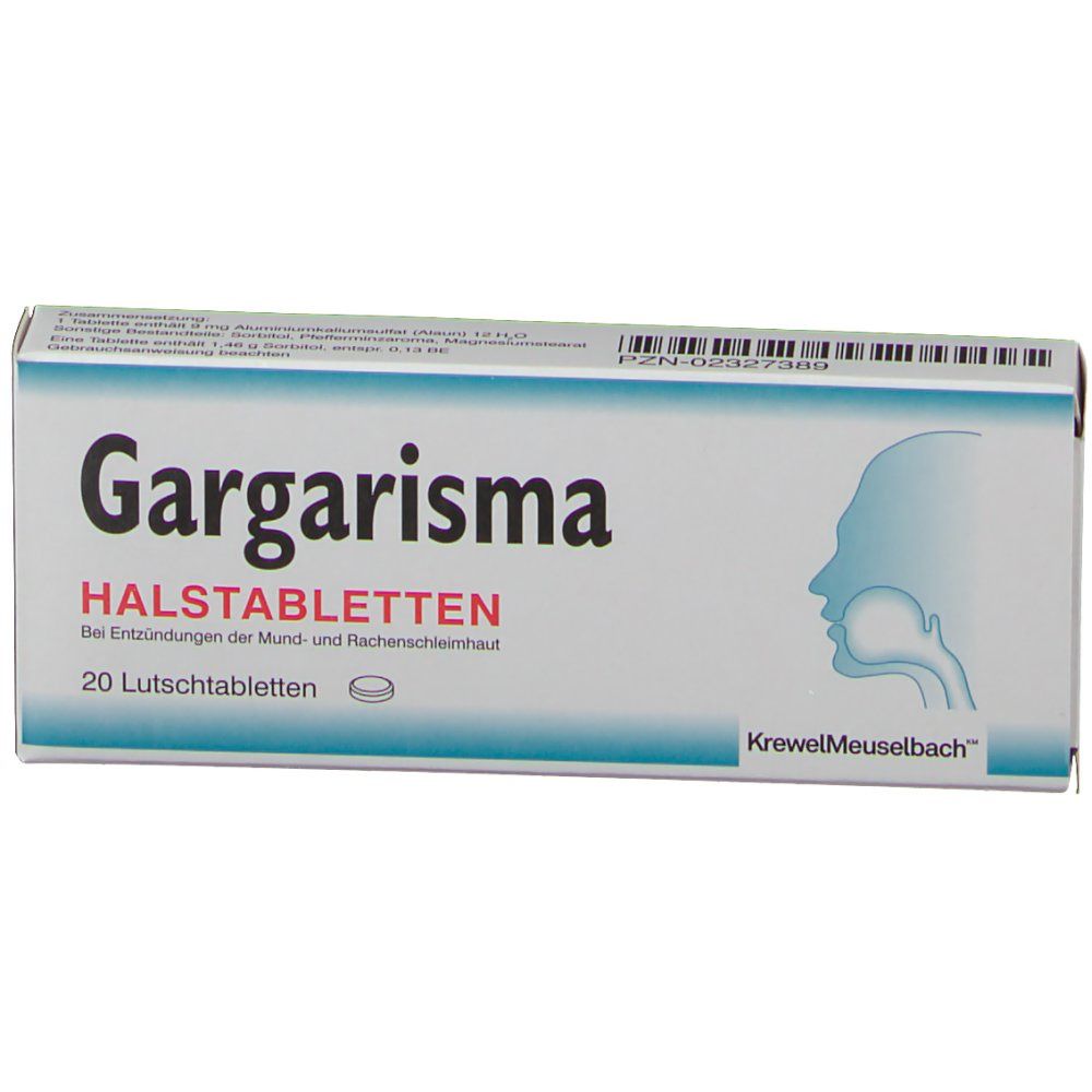 Gargarisma Halstabletten