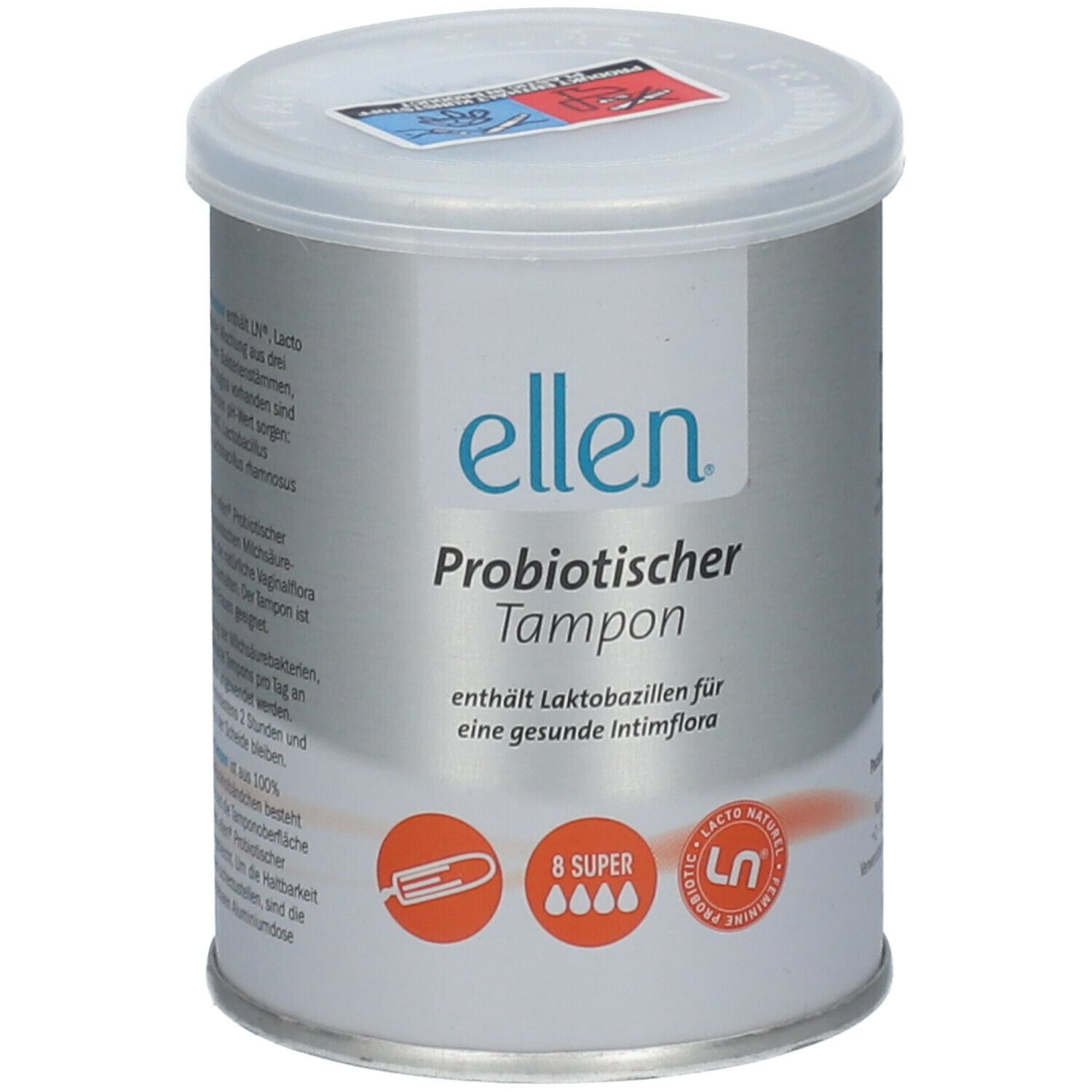 ellen® Probiotic Tampons Super