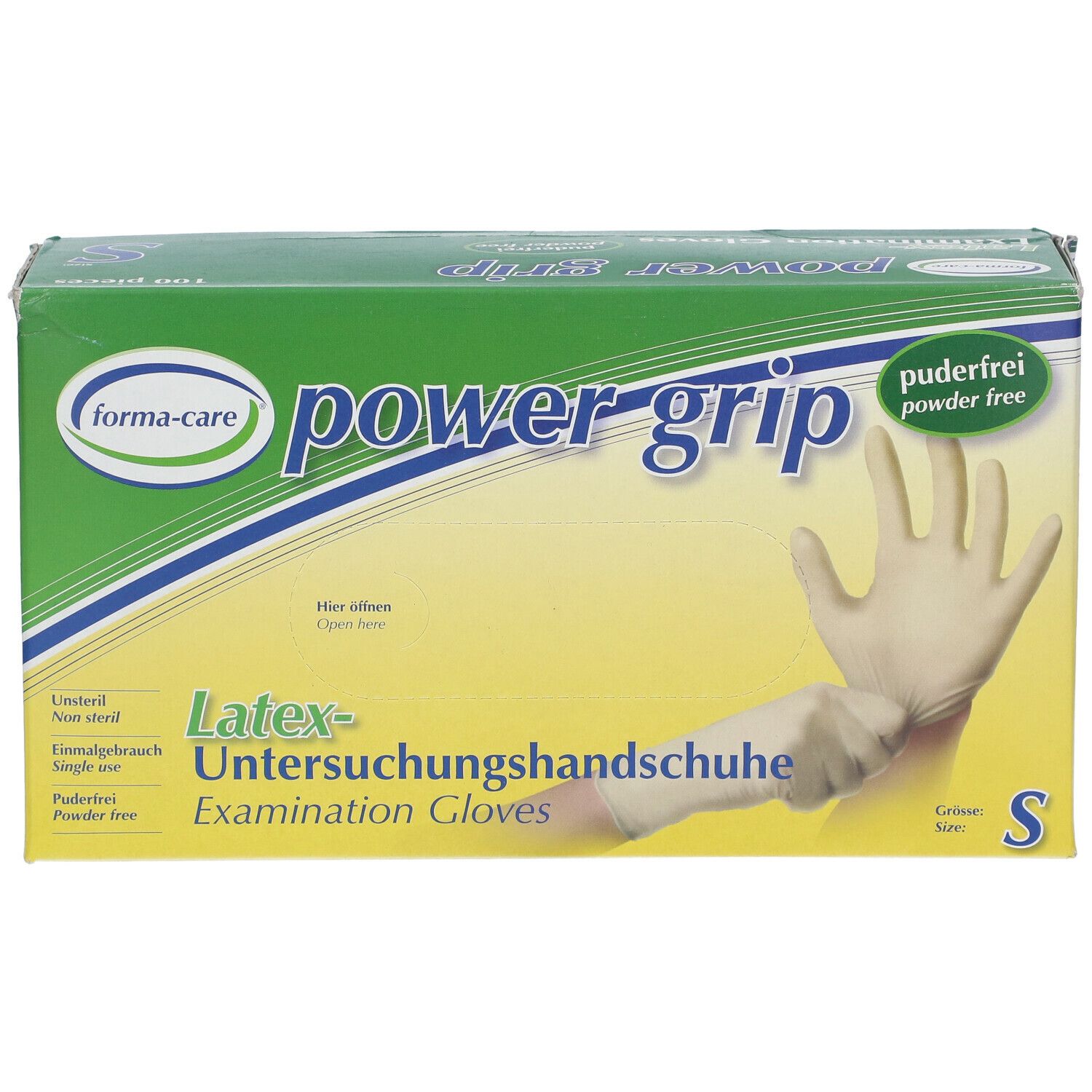 forma-care Latexhandschuh Power Grip Gr. S