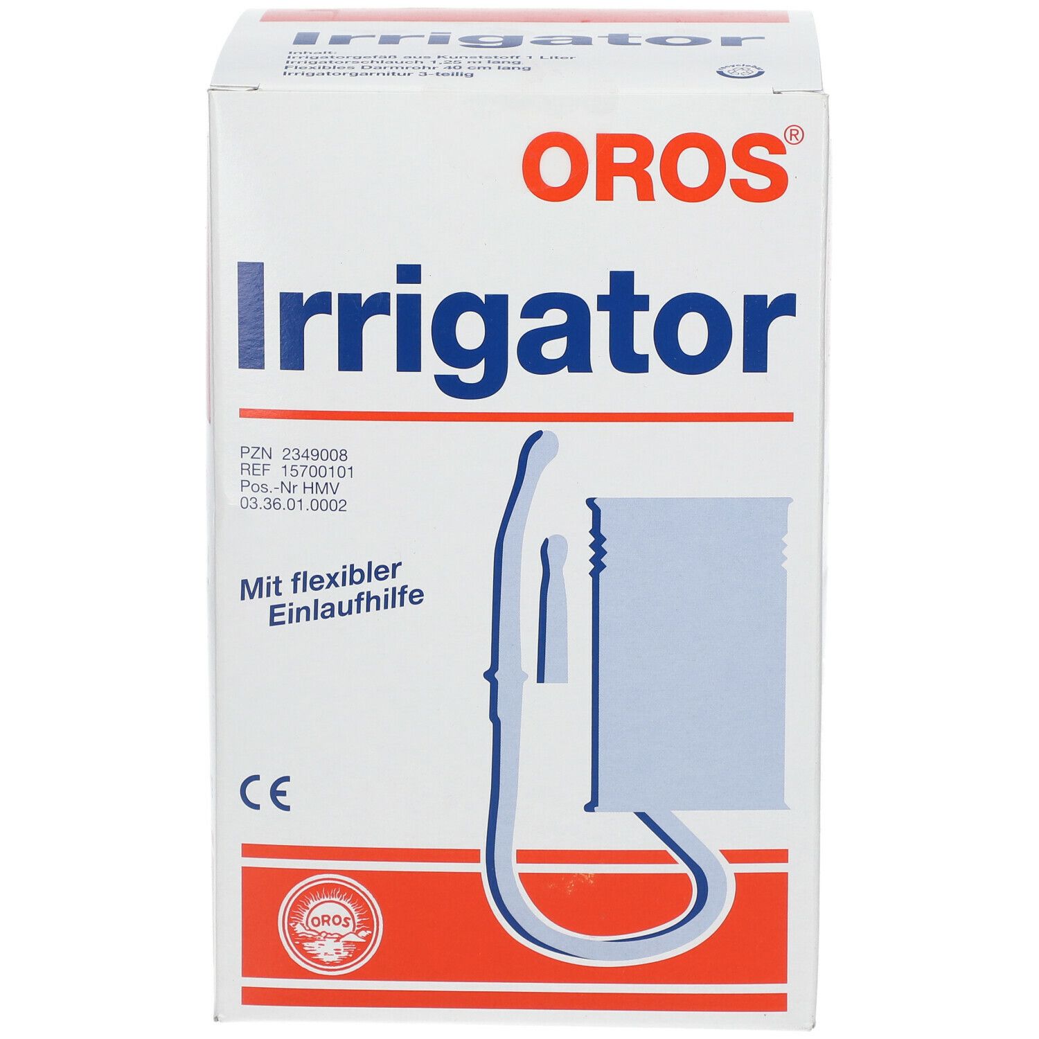 OROS® Irrigator Set mit 1 Liter Becher