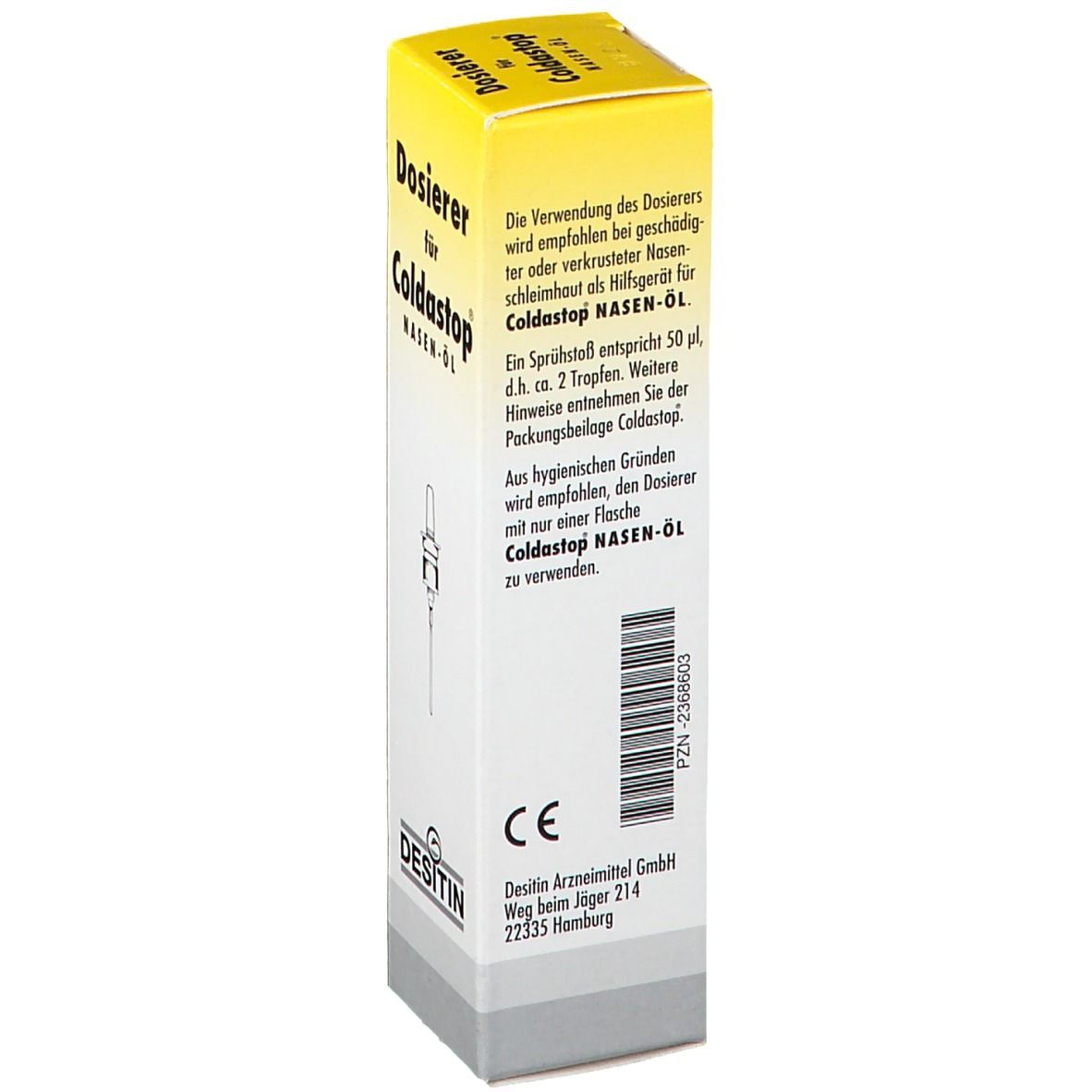 Coldastop® Nasen-Öl Dosierer ohne Inhalt