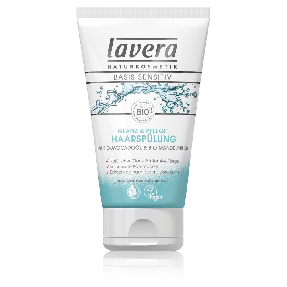 lavera basis sensitiv Glanz & Pflege Haarspülung