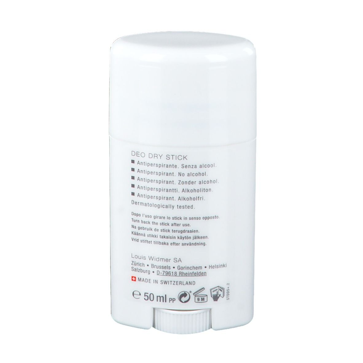 Louis Widmer Deo Dry Stick Antiperspirant