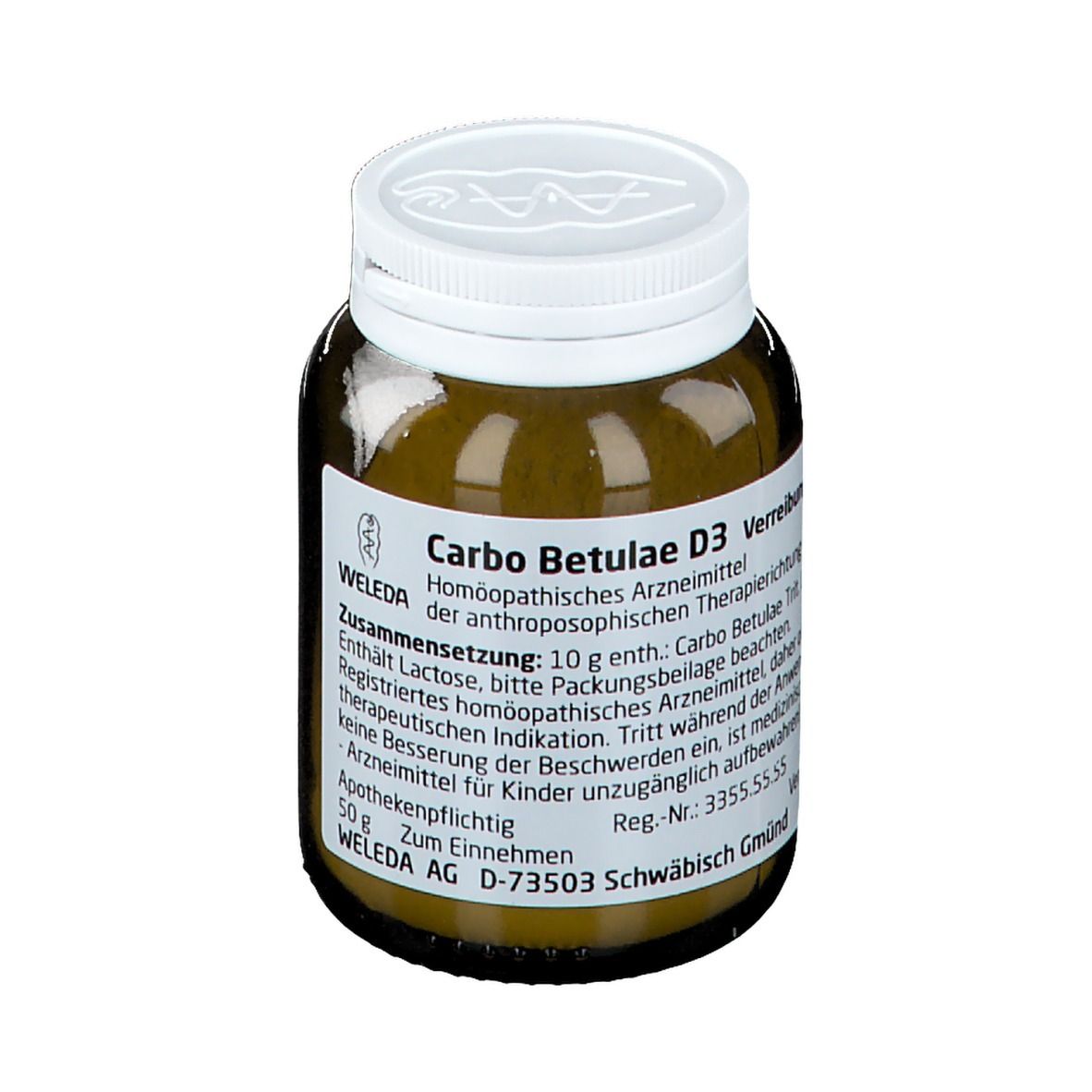 Weleda Carbo Betulae D3 Trituration