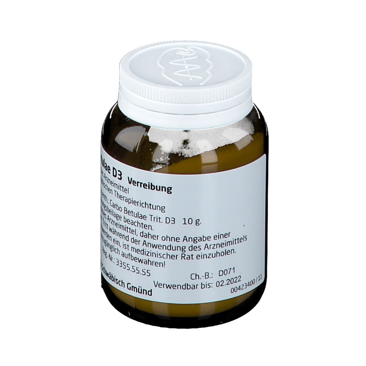 Weleda Carbo Betulae D3 Trituration