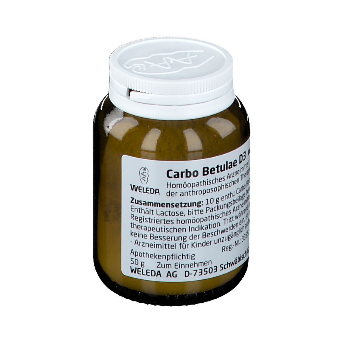 Weleda Carbo Betulae D3 Trituration