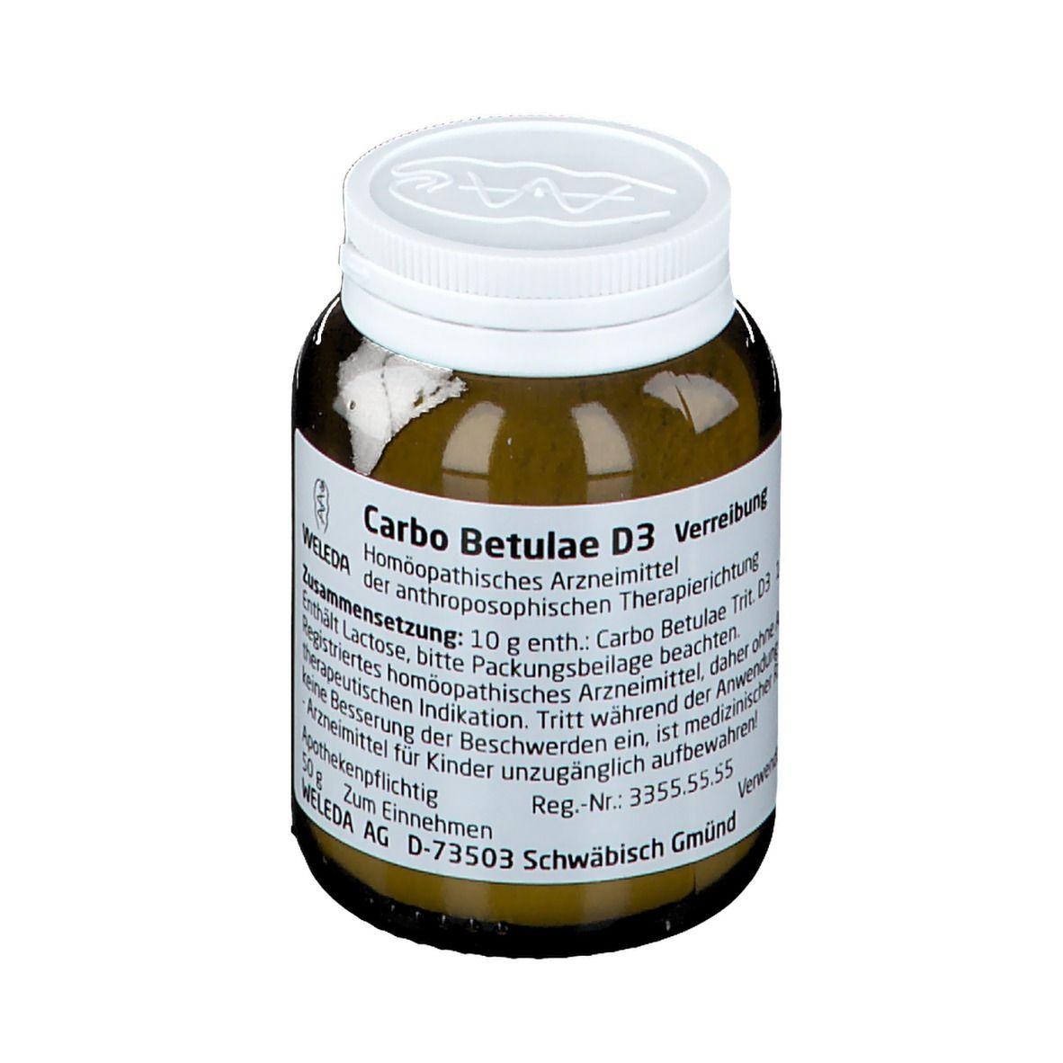 Weleda Carbo Betulae D3 Trituration