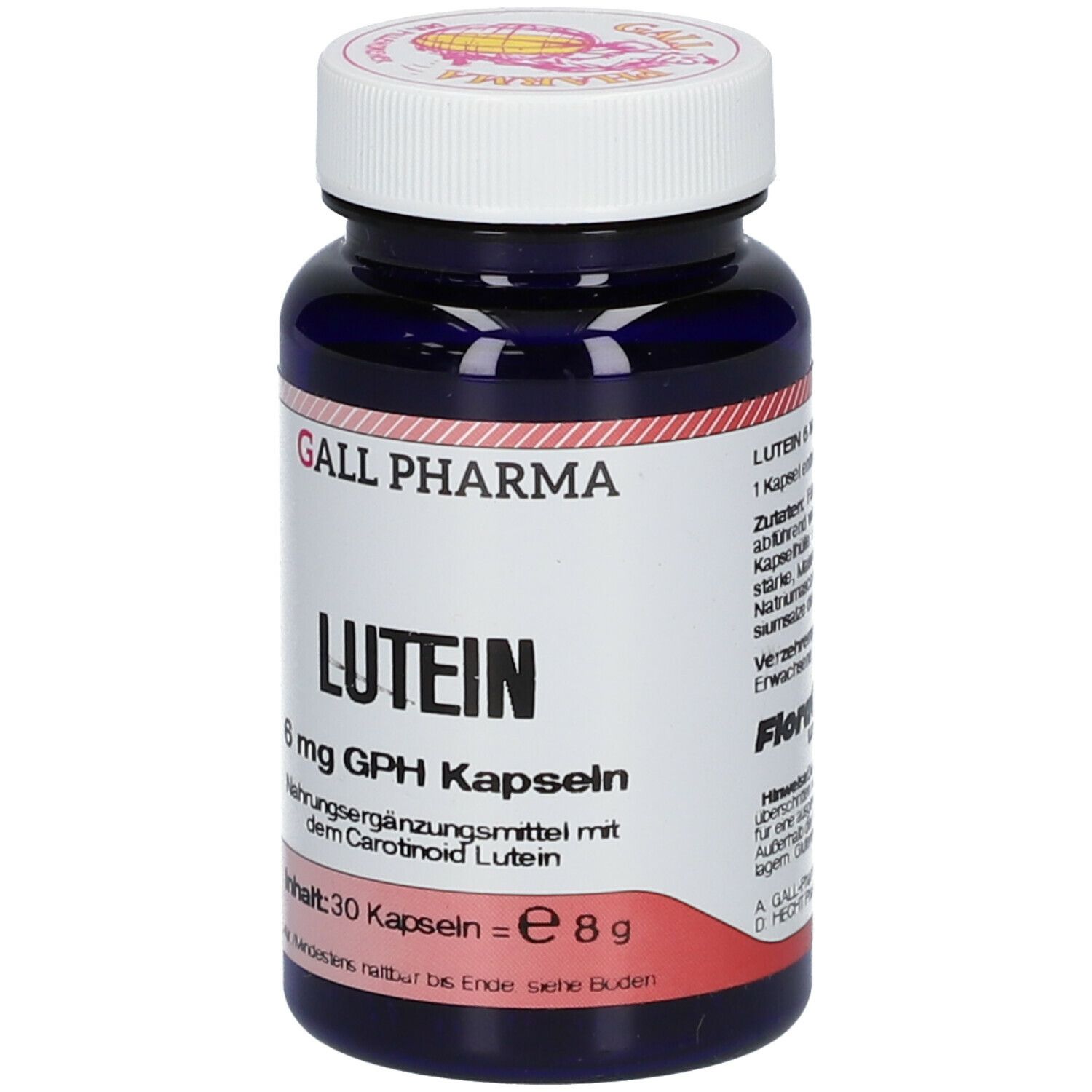 GALL PHARMA Lutein 6 mg GPH Kapseln