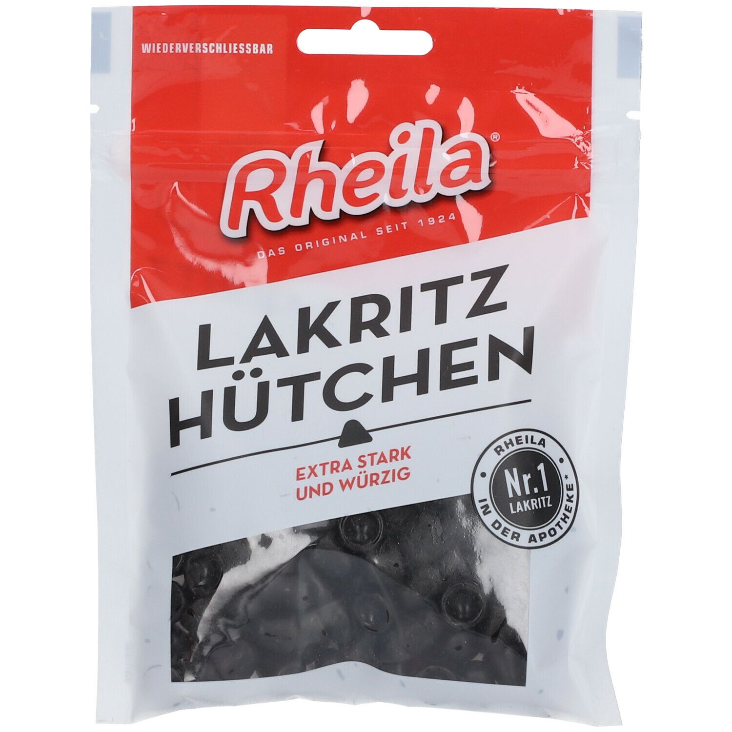 Rheila® Lakritz Hütchen zuckerhaltig