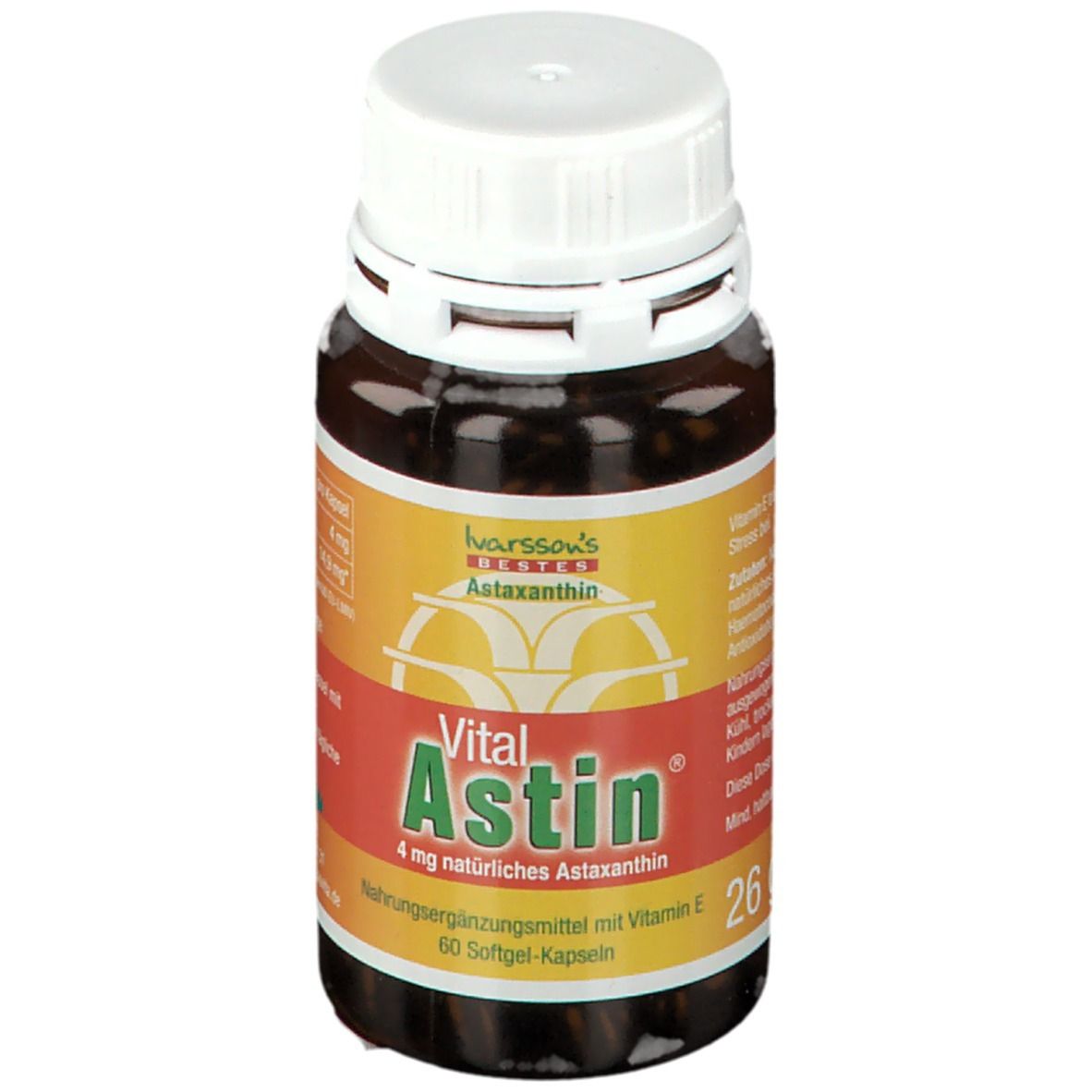 VitalAstin® Astaxanthin 4 mg Kapseln