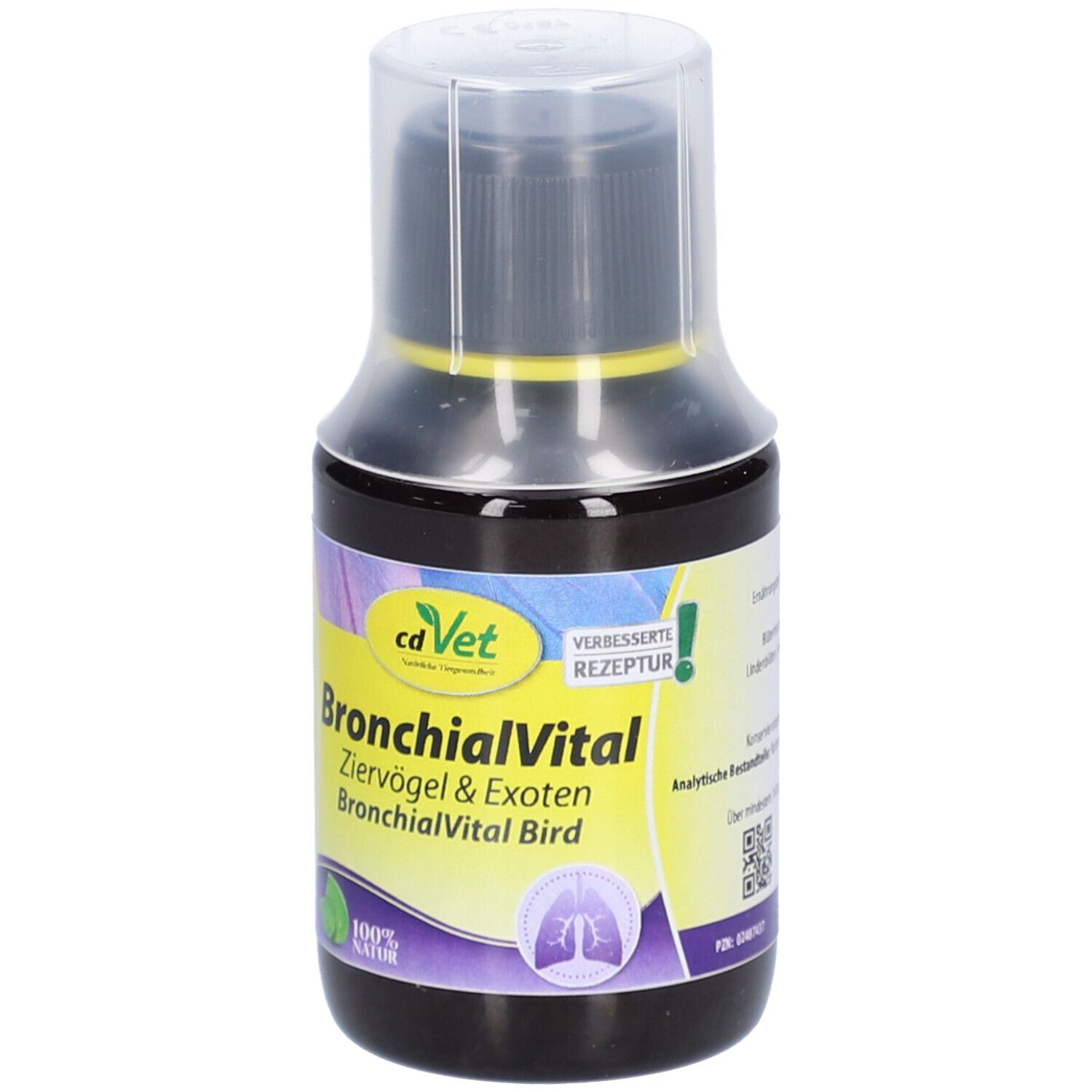 BronchialVital Ziervogel 100 ml – Atemwegsunterstützung für Vögel