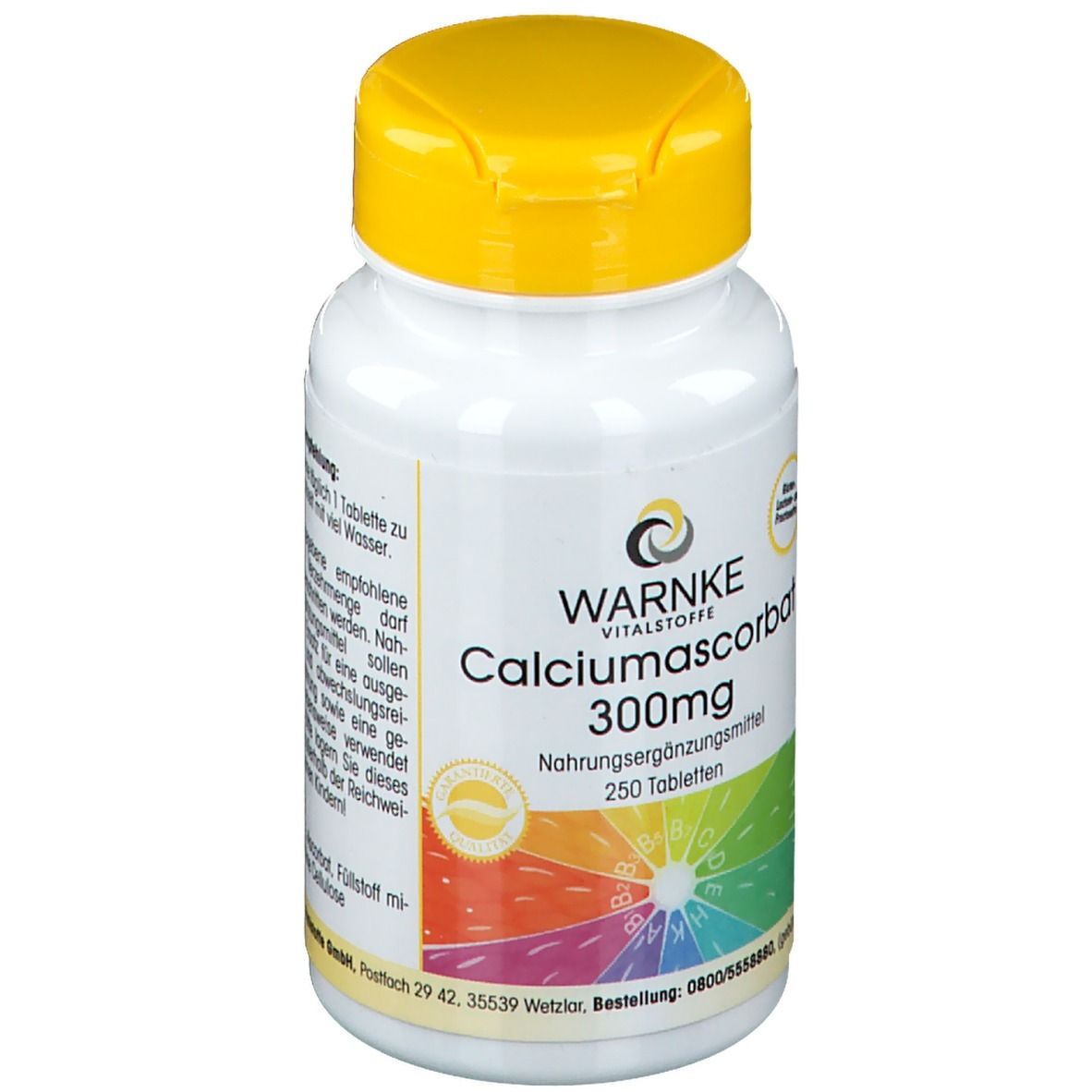 WARNKE Calciumascorbat 300 mg