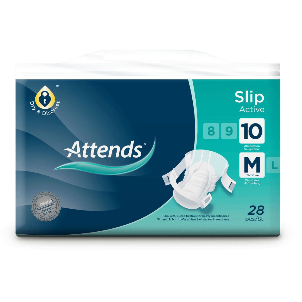 Attends® Slip Active 10 M