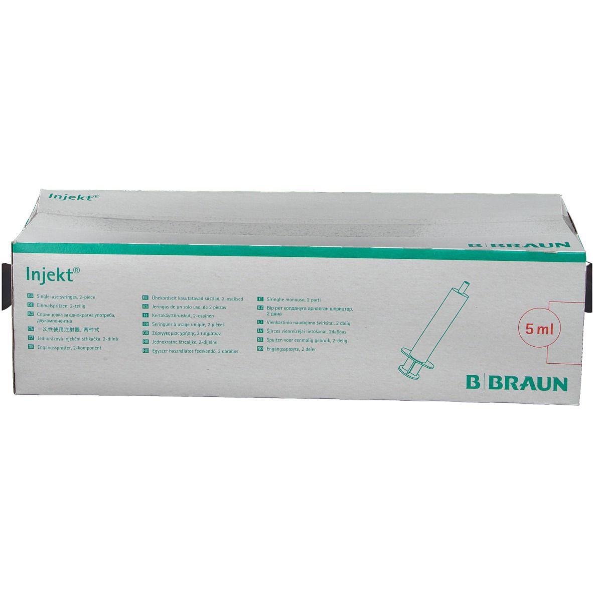 Braun Injekt® Spritzen mit exzentrischem Konus Luer-Ansatz