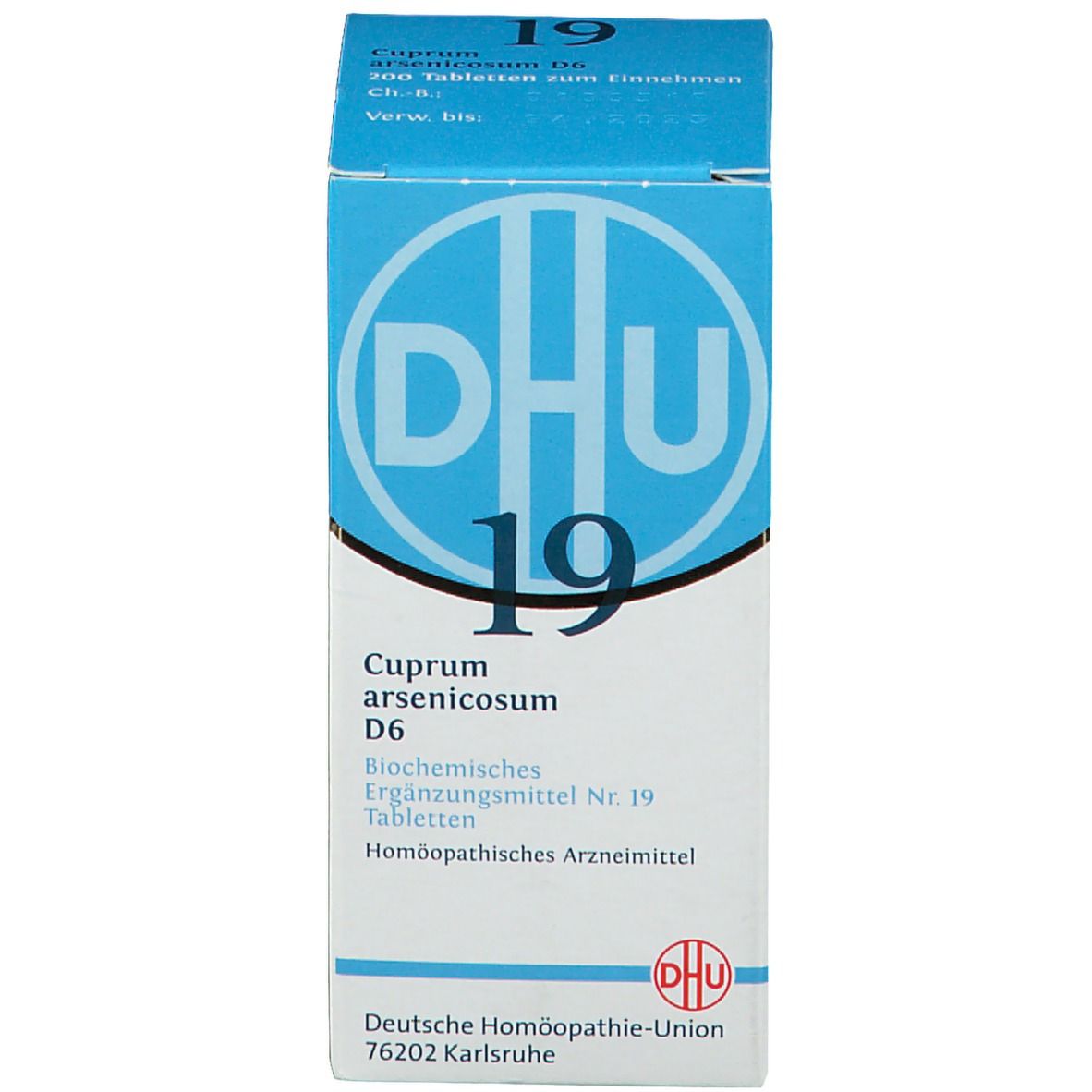 DHU Biochemie 19 Cuprum arsenicosum D6