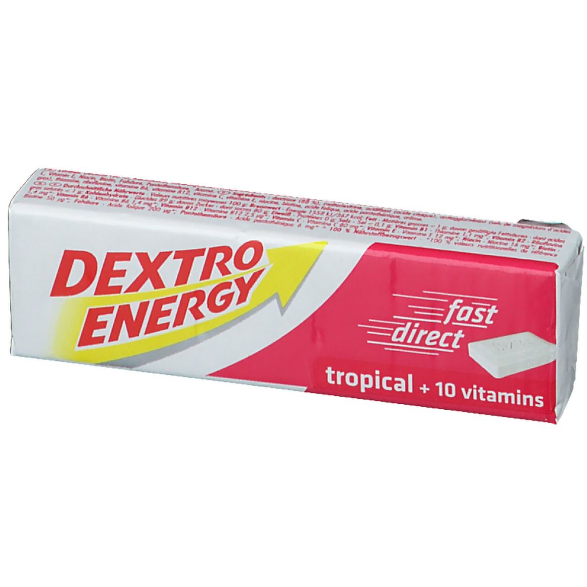 Dextro Energy Tropical + 10 Vitamine